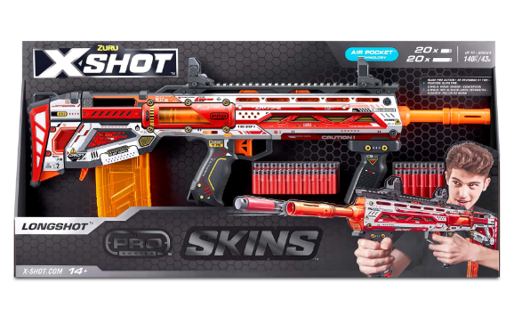 XSHOT Pro S1 Sinister Blaster with 40 Darts