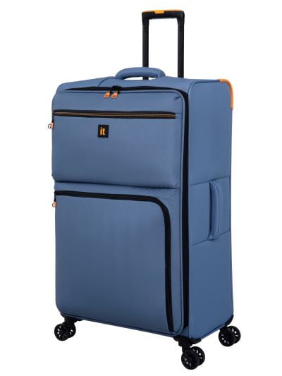 It Luggage Blue Suitcase