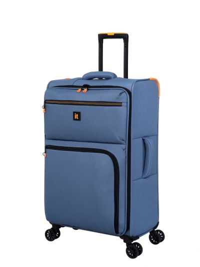 It Luggage Blue Suitcase