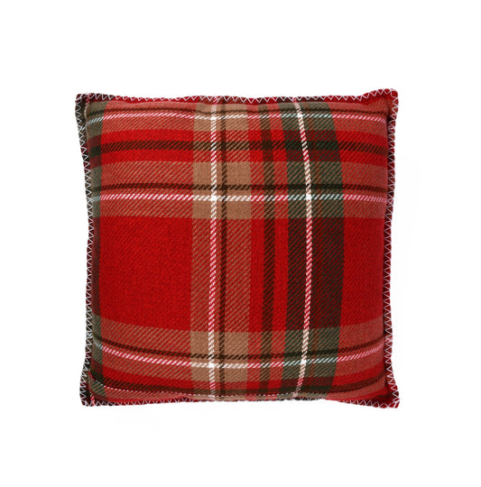 Red Tartan Cushion